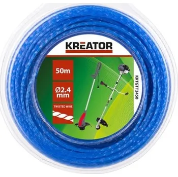 Zahradní technika Kreator KRTGTT2450 - Struna kroucená 2,4 mm x 50 m