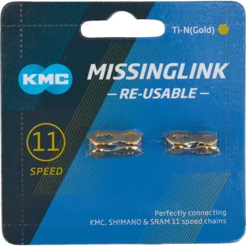 Řetěz na kolo Spojka řetězu KMC X11 Ti-N rychlostí - 2ks