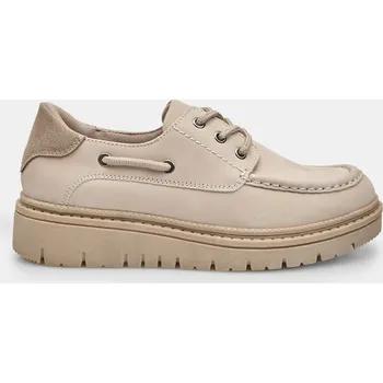 Dámské mokasíny Weinbrenner dámská kotníková obuv z semiše šedo-hnědé, vel. 38