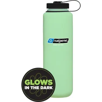 Láhev Láhev Nalgene Wide Mouth Sustain Silo 1500 ml Barva: světle zelená