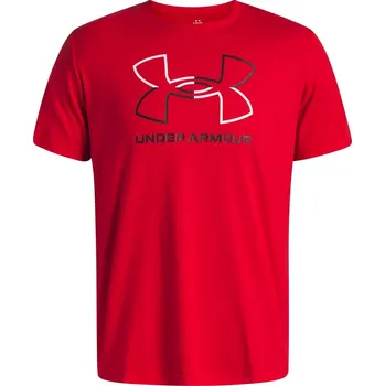 Pánské tričko Pánské tričko s krátkým rukávem Under Armour GL FOUNDATION UPDATE SS TEE červené 1382915-601 - XXL | UK 10 | US 11