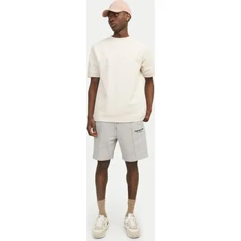 Pánské kraťasy Jack & Jones Sportovní kraťasy Vesterbro 12252251 Béžová Relaxed Fit S