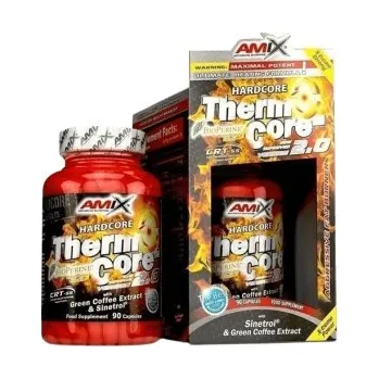 Spalovač tuku Amix Hardcore ThermoCore 90 kapslí + Sleva 3 % pro registrované