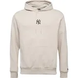 Pánská mikina New Era NEW YORK YANKEES MLB LEAGUE ESSENTIAL MIDI L Béžová, Černá