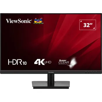 Monitor ViewSonic VA3208-4K-HD/ 32"/ VA/ 16:9/ 3840x2160 4ms/ 300cd/m2/ HDMI / DP/ VESA