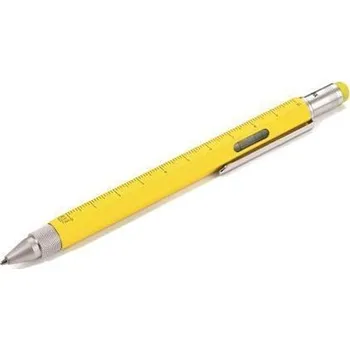 Kuličkové pero, žlutá, multitasking, se stylusem, TROIKA