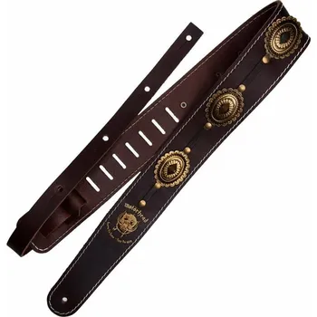 Strunný nástroj Richter Motörhead Concho Strap Brown/ Old Gold Kytarový pás (Jako nové)