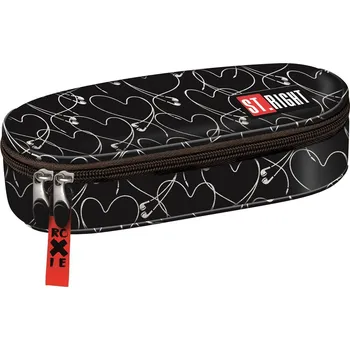 Penál Penál oválný St.RIGHT - ROXIE, PC-01, rozměry: 23 x 9,5 x 6 cm