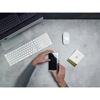 Epico EDGE TO EDGE GLASS IM iPhone 12 / 12 Pro (6,1") - černá