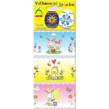 Velikonoční dekorace Obtisky košilky smršťovací 540 6 kusů Arch