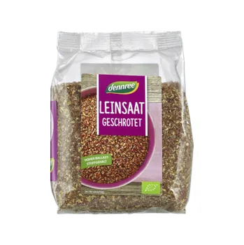 Dennree Lněné semínko drcené 200g bio BIO VEGAN Množství: 1 ks