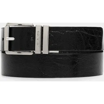 Opasek Oboustranný kožený pásek MICHAEL Michael Kors 559162 černá 99X, vel. M