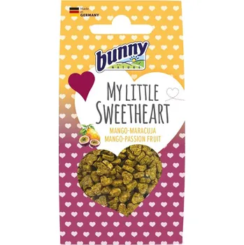 Krmivo pro hlodavce Bunny Nature srdíčka s mangem a maracujou 30 g