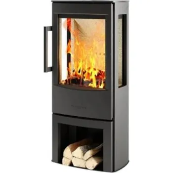Krbová kamna Hwam Wiking Miro 3+ se zásobníkem černá