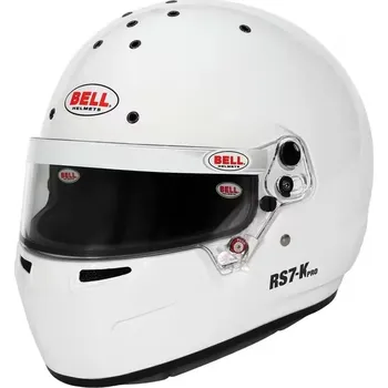 Cyklistická přilba Motokárová přilba BELL RS7-K PRO, bílá