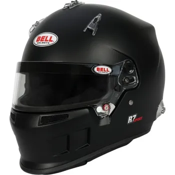 Helma na motorku Přilba BELL RS7 SPORT, matná černá (HANS)