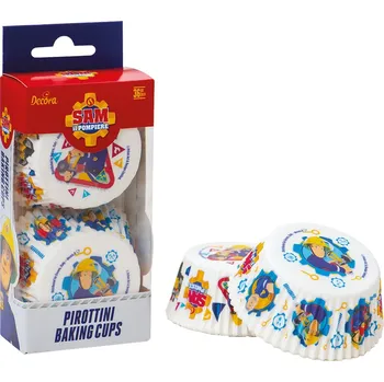Potravinová fólie Decora Papírové košíčky na pečení Požárník Sam 36 ks