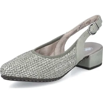 Dámské lodičky Dámské lodičky RIEKER 47060-52 zelená S6 38