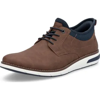 Pánské polobotky Pánské polobotky RIEKER 11357-24 hnědá S6 45