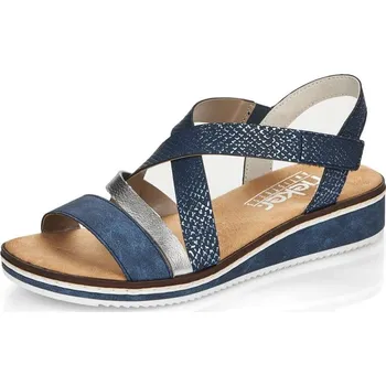 Dámské sandále Dámské sandály RIEKER V3663-14 modrá S6 38