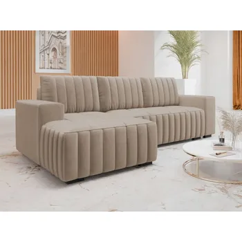 Sedací souprava Rohová rozkládací sedačka s úložným prostorem Pulah, Strana: levá, Potah: Manila 21 MIRJAN 5903211037757