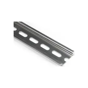 modulární přístroj a rozvaděč DIN lišta 35mm perforovaná, délka 1m