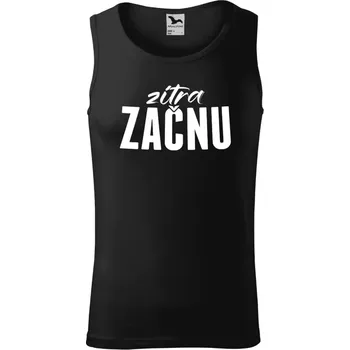 Pánské tílko Pánské tílko Malfini Core Zítra začnu