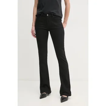 Dámské džíny Džíny Pepe Jeans MID RISE FLARE NEW PIMLICO PL211812 černá 99X, vel. 25