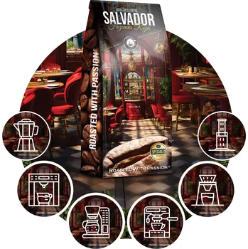 Káva Blue Orca Fusion Salvador Fazenda Roja káva Arabica Robusta 75/25 % 1 kg