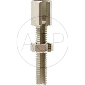 Šroub Stavěcí šroub závit M6, celková délka 34 mm, Ø díry 3 mm