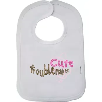 Bryndák Dětský bryndák New Baby Cute troublemaker