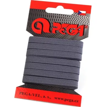 Prádlová pruženka na kartě šíře 7 mm šedá (Prádlová pruženka na kartě šíře 7 mm šedá)