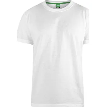 Pánské tričko D555 tričko pánské FLYERS nadměrná velikost bílá 10XL