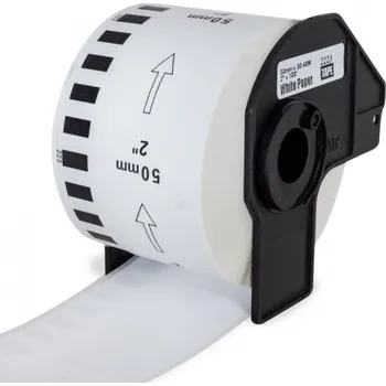 Kancelář PRINTLINE kompatibilní etikety s Brother DK-22223, papírová role 50 x 30,48m PLLB06