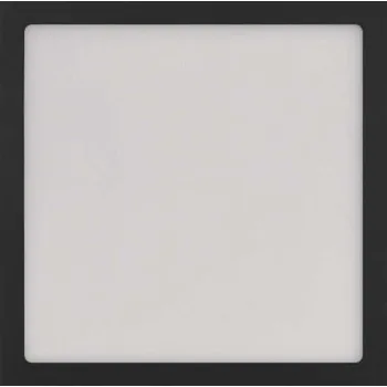 LED přisazené svítidlo NEXXO, čtvercové, černé, 12,5W, se změnou CCT