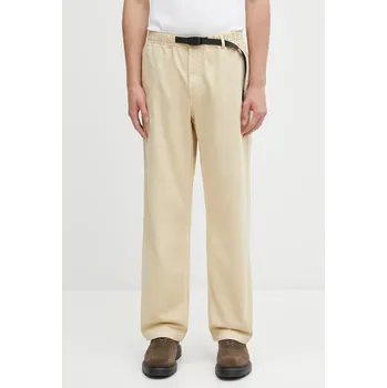 Bavlněné kalhoty Gramicci Pant Straight Fit G116.OGT béžová 12X, vel. XXL