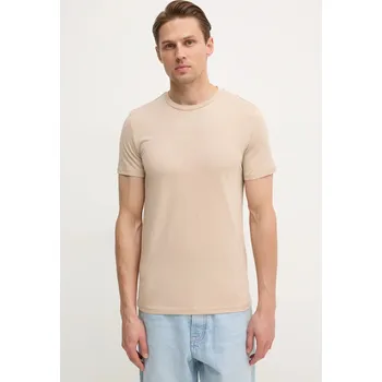 Pánské tričko Bavlněné tričko Guess AIDY M2YI72.I3Z14 béžová 80X, vel. XL