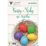 Barvy na vajíčka, barvení za STUDENA, 5ks