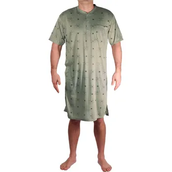 Pánská noční košile Vašek pánská noční košile 02-DOGTN-02 XL khaki