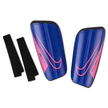 Fotbalový chránič Nike Mercurial Hardshell modrá/růžová UK S