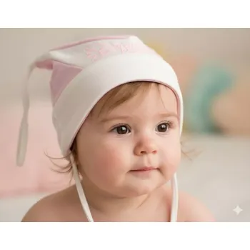 Kojenecké oblečení Kojenecká čepice Fido Little Angel růžová