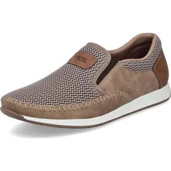 Pánské mokasíny Pánské mokasíny RIEKER 11954-64 béžová S6 45