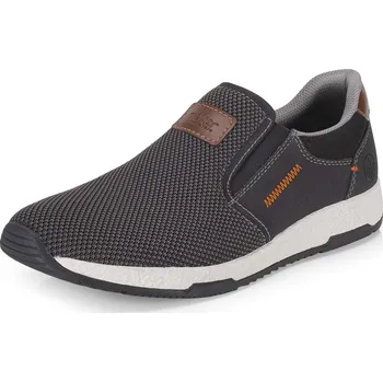 Pánské mokasíny Pánské mokasíny RIEKER B3450-00 černá S6 46