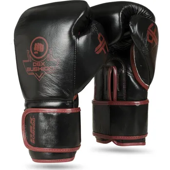 Boxerské rukavice Vícevrstvé boxerské rukavice DBX BUSHIDO ProFighter Bordeaux Velikost: 16 oz.