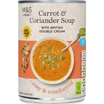 Marks & Spencer Mrkvová polévka s koriandrem a se smetanou