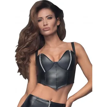 Dámské erotické body Top Noir HANDMADE F165, M