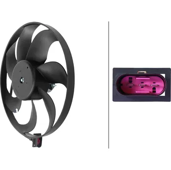 Motor automobilu Větrák, chlazení motoru HELLA 8EW 366 420-011