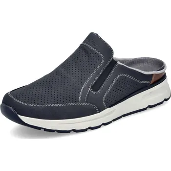 Pánské pantofle Pánské nazouváky RIEKER B0760-14 modrá S6 43