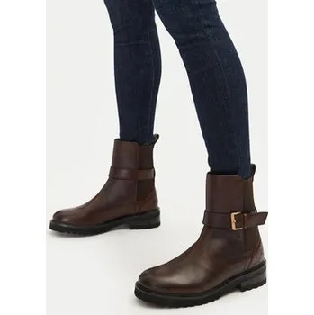 Dámské kozačky Polokozačky JOOP! 4140007699 Hnědá 41