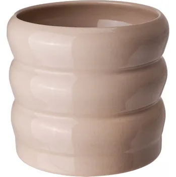 Květináč Hasselbukett Květináč pro vnitřní i venkovní použití béžový 12 cm